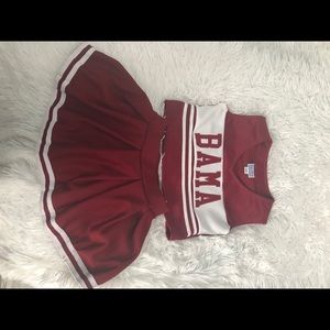 AL Roll Tide Toddler Cheer 2 pieces